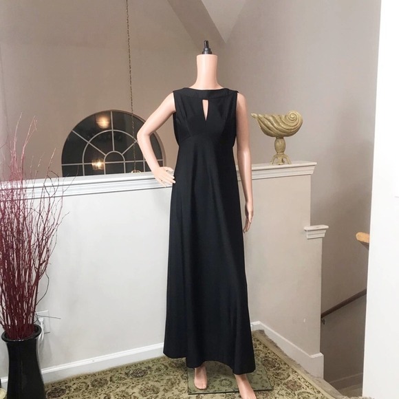 Weber 1970 Vintage Black Semi Formal Dress - Picture 6 of 8